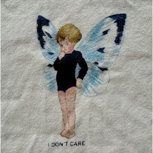 John Galt Brandy Melville ‘I don’t care’ tee shirt